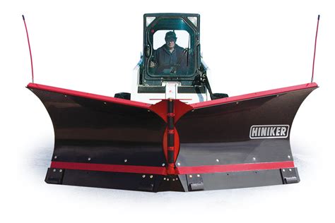 used skid steer v plow|snow pushers for skid steer.